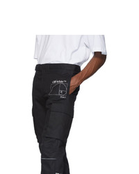 schwarze Cargohose von Off-White