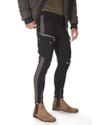 schwarze Cargohose von Bright Jeans