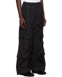 schwarze Cargohose von Dries Van Noten