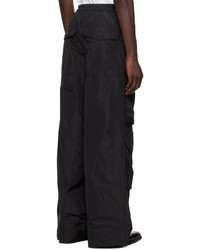 schwarze Cargohose von Dries Van Noten