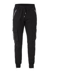 schwarze Cargohose von Cipo & Baxx