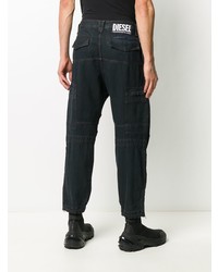 schwarze Cargohose von Diesel