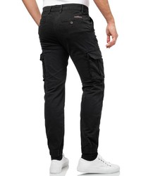 schwarze Cargohose von Funky Buddha