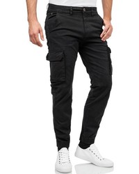 schwarze Cargohose von Funky Buddha