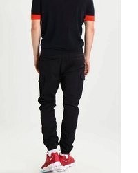 schwarze Cargohose von INDICODE