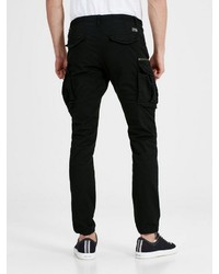 schwarze Cargohose von Jack & Jones