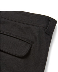 schwarze Cargohose