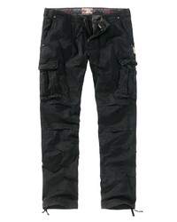 schwarze Cargohose von NAGANO