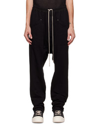 schwarze Cargohose von Rick Owens DRKSHDW