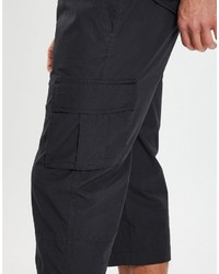 schwarze Cargohose von Threadbare