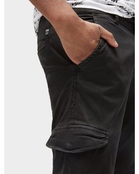 schwarze Cargohose von Tom Tailor Denim