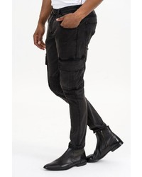 schwarze Cargohose von TRUEPRODIGY