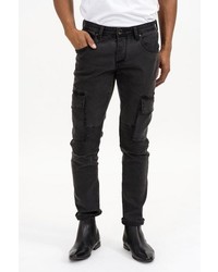 schwarze Cargohose von TRUEPRODIGY