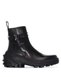 schwarze Chelsea Boots aus Leder von 1017 Alyx 9Sm