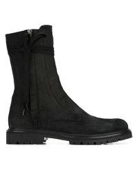 schwarze Chelsea Boots aus Leder von A.F.Vandevorst