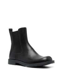 schwarze Chelsea Boots aus Leder von Camper