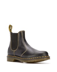 schwarze Chelsea Boots aus Leder von Dr. Martens