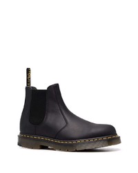 schwarze Chelsea Boots aus Leder von Dr. Martens