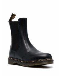 schwarze Chelsea Boots aus Leder von Dr. Martens