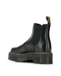 schwarze Chelsea Boots aus Leder von Dr. Martens