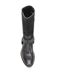 schwarze Chelsea Boots aus Leder von Premiata