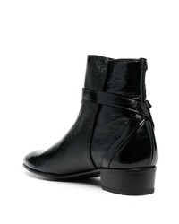 schwarze Chelsea Boots aus Leder von Lidfort