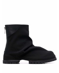 schwarze Chelsea Boots aus Leder von 424