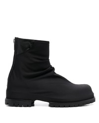 schwarze Chelsea Boots aus Leder von 424