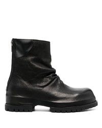 schwarze Chelsea Boots aus Leder von 424