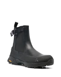 schwarze Chelsea Boots aus Leder von Roa