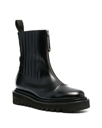 schwarze Chelsea Boots aus Leder von Toga Virilis