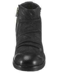 schwarze Chelsea Boots aus Leder von A.S.98