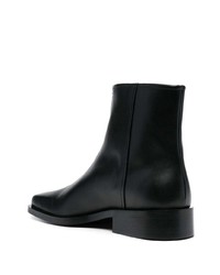 schwarze Chelsea Boots aus Leder von Gmbh