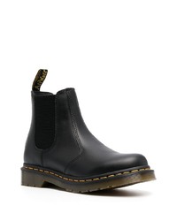 schwarze Chelsea Boots aus Leder von Dr. Martens