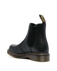 schwarze Chelsea Boots aus Leder von Dr. Martens