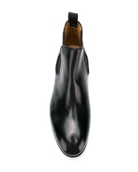 schwarze Chelsea Boots aus Leder von Officine Creative