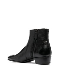 schwarze Chelsea Boots aus Leder von Lidfort