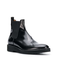 schwarze Chelsea Boots aus Leder von Premiata