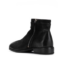 schwarze Chelsea Boots aus Leder von Marsèll