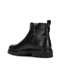 schwarze Chelsea Boots aus Leder von Salvatore Ferragamo