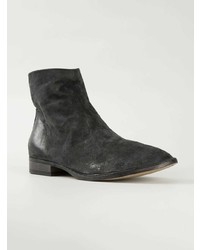 schwarze Chelsea Boots aus Leder von Marsèll