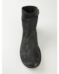 schwarze Chelsea Boots aus Leder von Marsèll