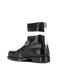 schwarze Chelsea Boots aus Leder von 1017 Alyx 9Sm