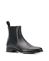 schwarze Chelsea Boots aus Leder von Scarosso