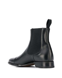 schwarze Chelsea Boots aus Leder von Scarosso