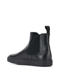 schwarze Chelsea Boots aus Leder von Scarosso