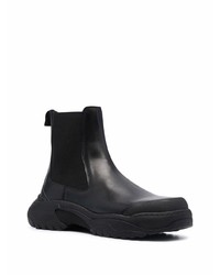 schwarze Chelsea Boots aus Leder von Gmbh