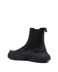 schwarze Chelsea Boots aus Leder von Gmbh