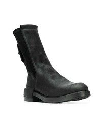 schwarze Chelsea Boots aus Leder von Cinzia Araia