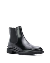 schwarze Chelsea Boots aus Leder von Tod's